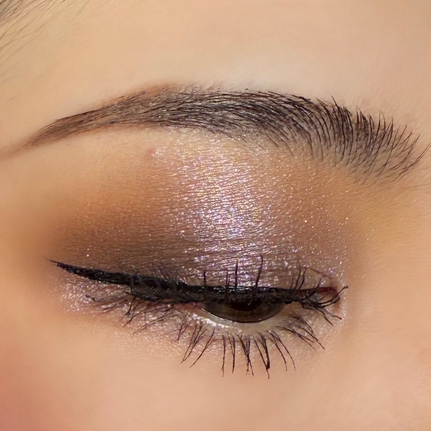 スターリットダイアモンドパウダー/MAKE UP FOR EVER/単色アイシャドウを使ったクチコミ(8枚目)