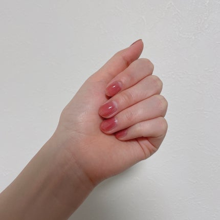 BRG ジェルネイル 21 ブラウンレッド/DAISO/ジェルネイルを使ったクチコミ(2枚目)