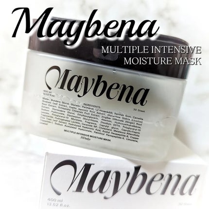 マルチプルインテンシブモイスチャーマスク/MAYBENA/シートマスク・パックを使ったクチコミ(1枚目)