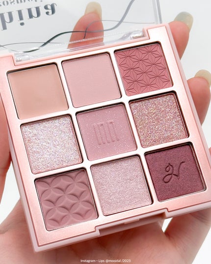 マルチアンダーアイパレット/hina cosmetics/アイシャドウパレットを使ったクチコミ(2枚目)