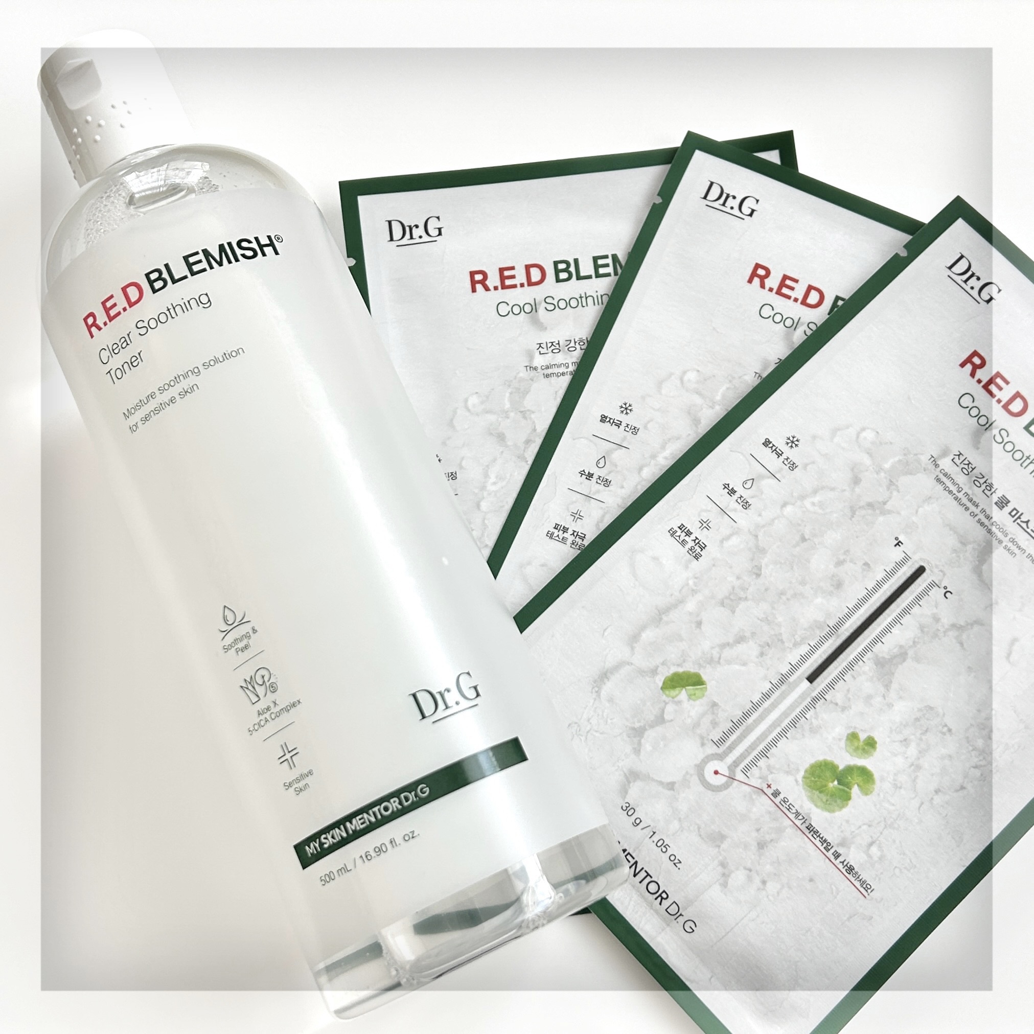 レッドブレミッシュ クリアスージングトナー/Dr.G/化粧水を使ったクチコミ（1枚目）