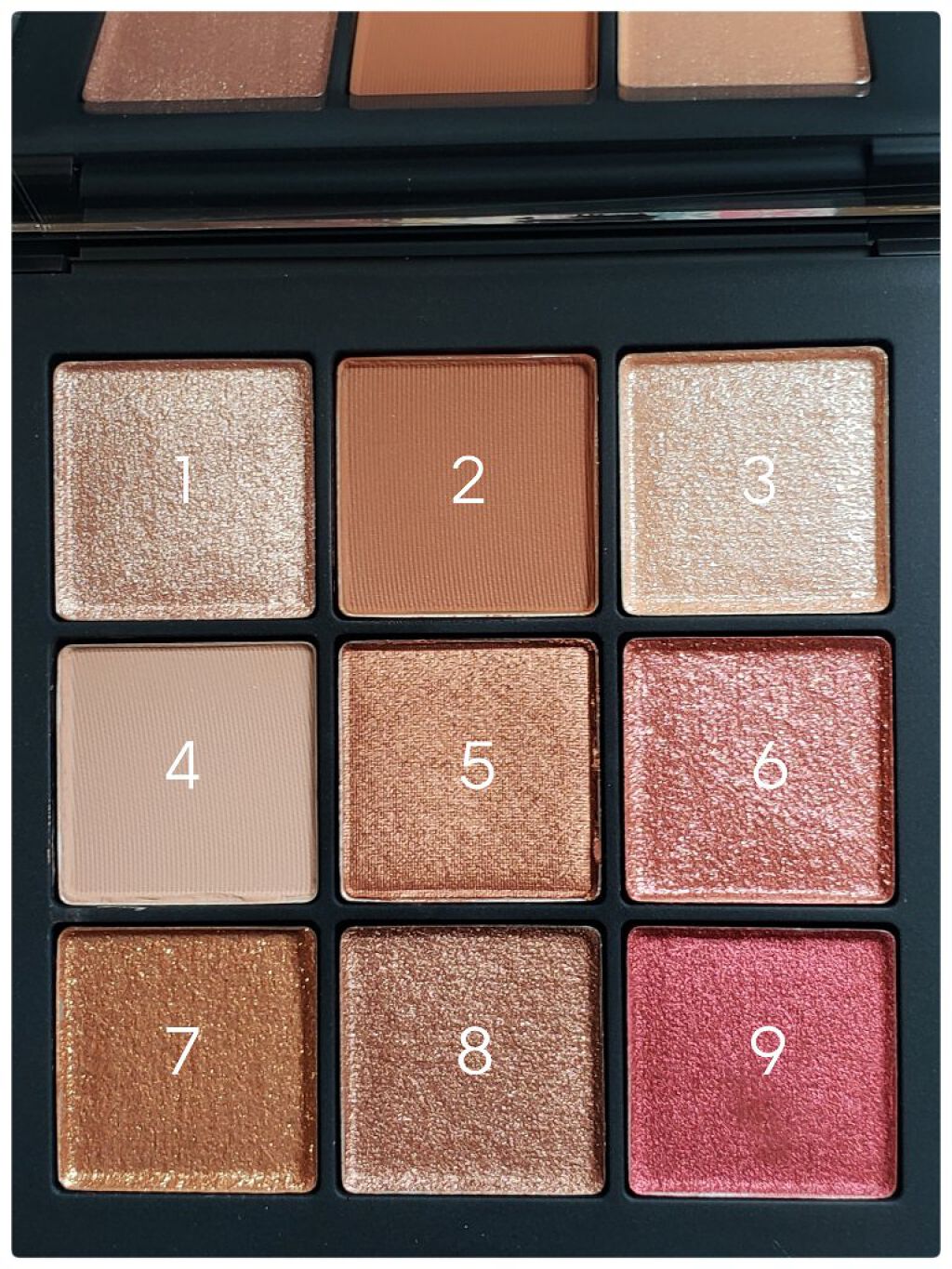 サマーソルスティス アイシャドーパレット/NARS/アイシャドウパレットを使ったクチコミ（2枚目）