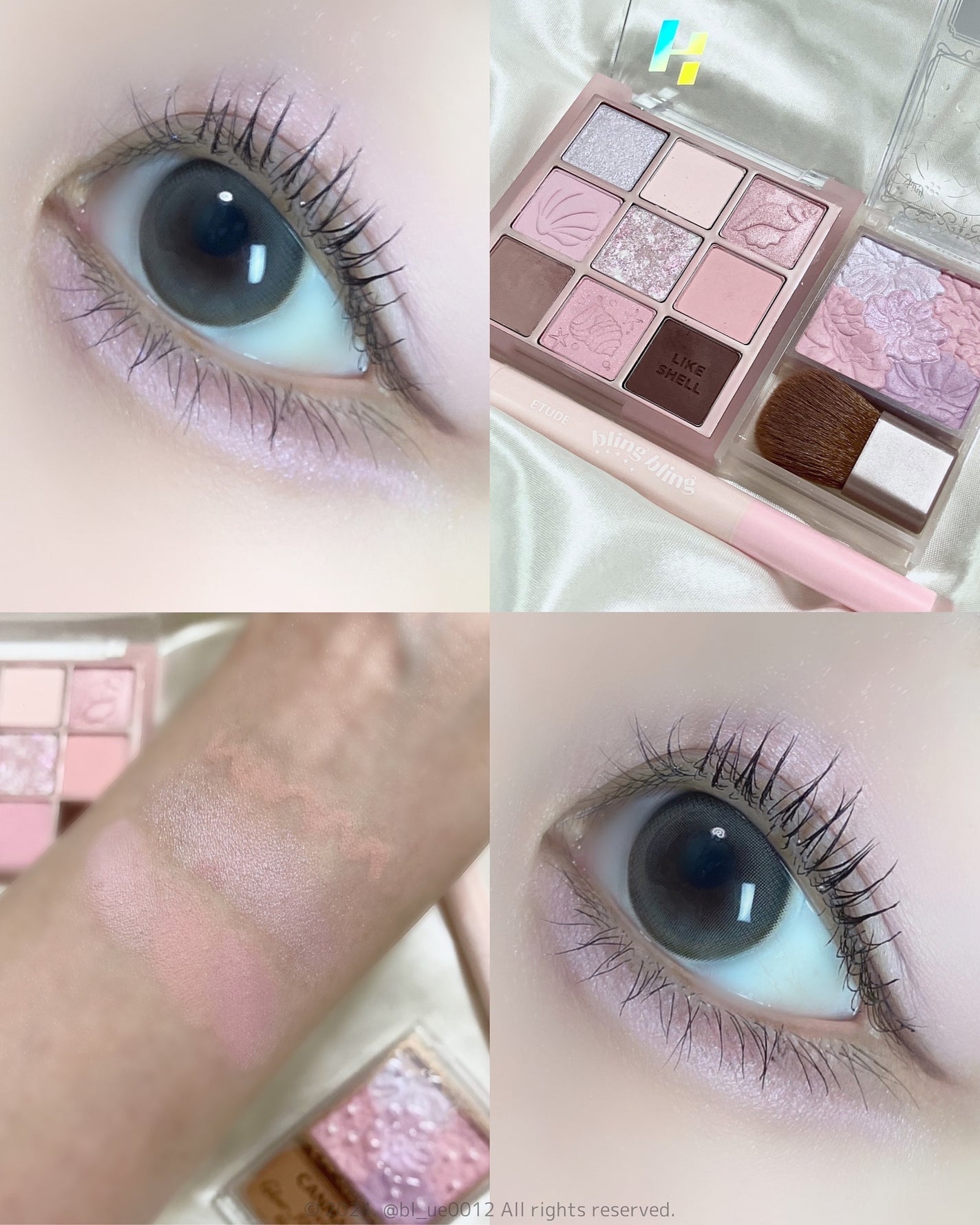 マイフェイブムードアイパレット 9カラー/HOLIKA HOLIKA/アイシャドウパレットを使ったクチコミ(1枚目)