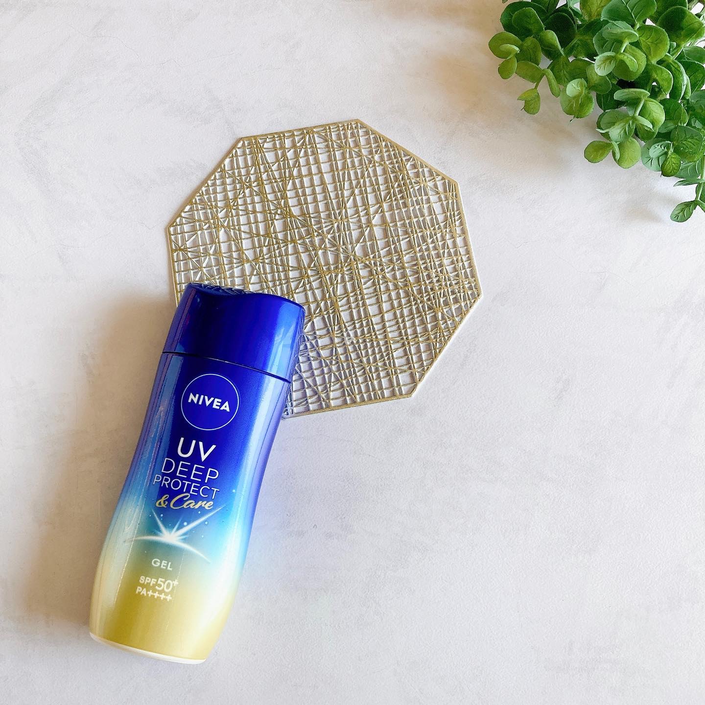 ニベアUV ディープ プロテクト＆ケア ジェル/ニベア/日焼け止めジェルを使ったクチコミ（1枚目）