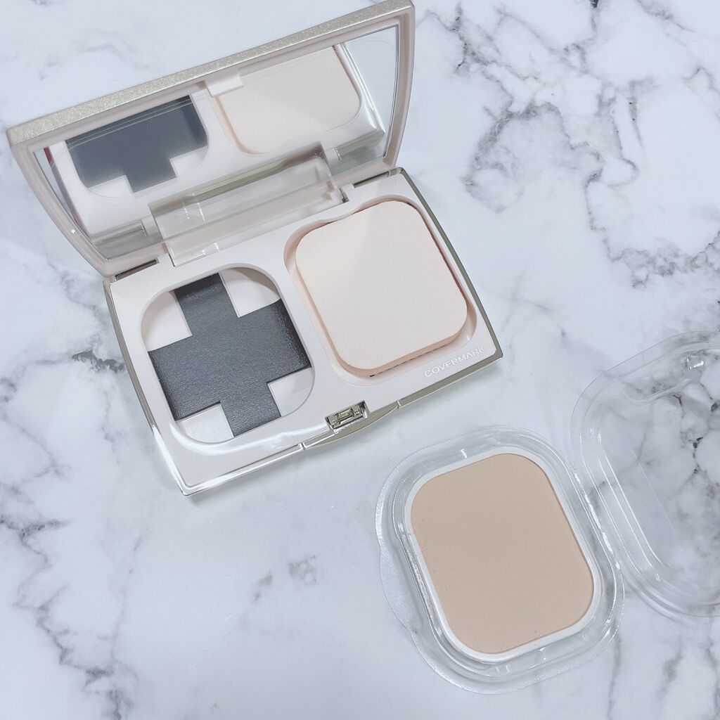 シルキー フィット/COVERMARK/パウダーファンデーションを使ったクチコミ(5枚目)