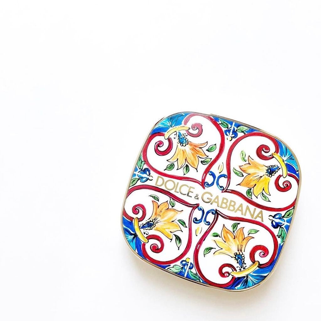 ソーラーグロウ イルミネーティングパウダー デュオ/DOLCE&GABBANA BEAUTY/ハイライトを使ったクチコミ(2枚目)