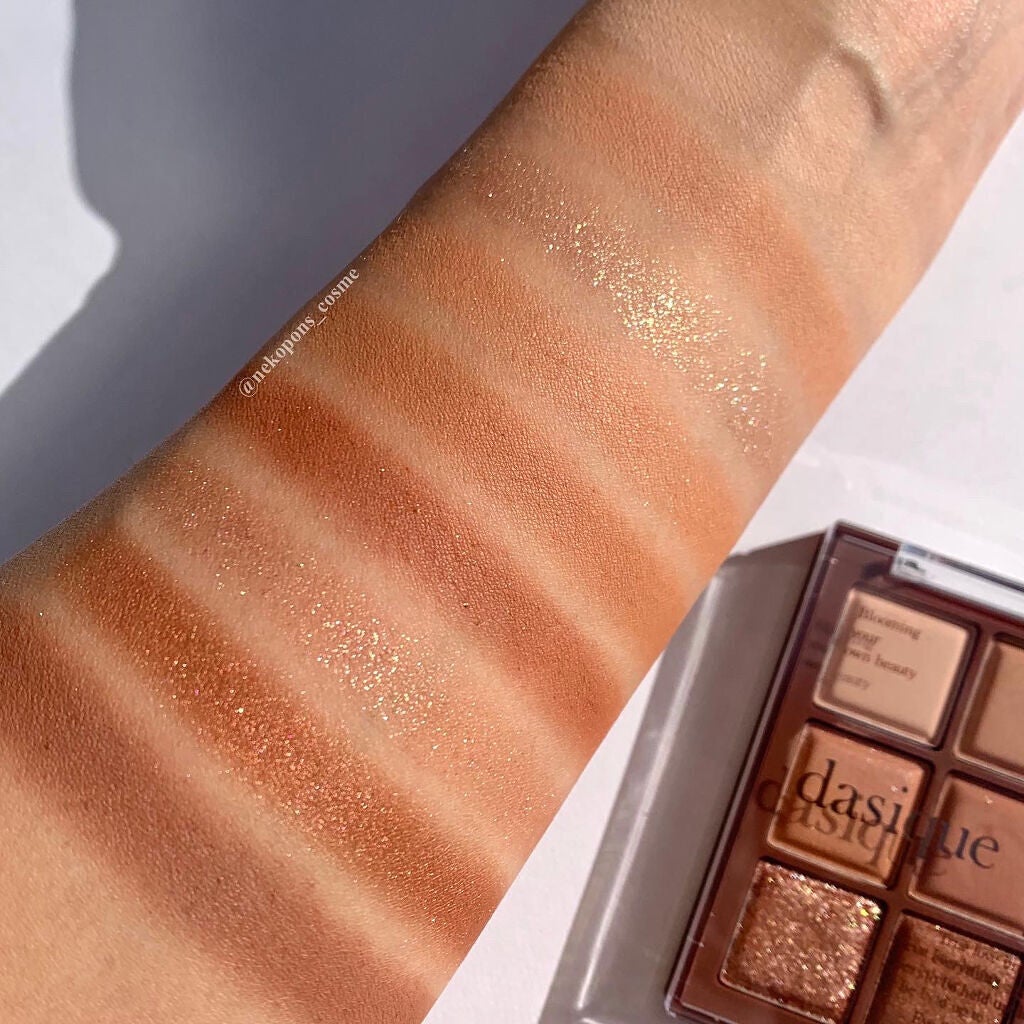 シャドウパレット/dasique/アイシャドウパレットを使ったクチコミ(4枚目)