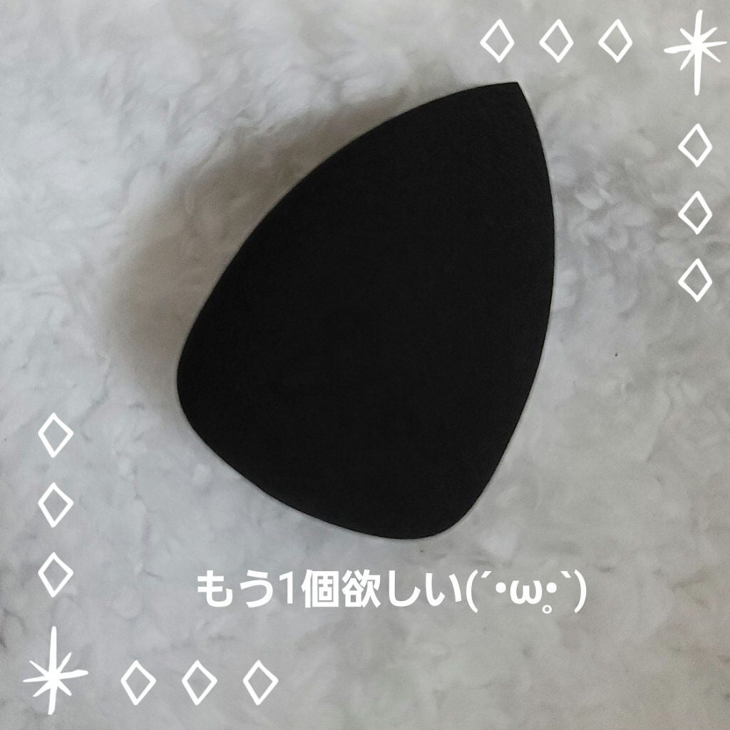 &be ブラックスポンジ/&be/パフ・スポンジを使ったクチコミ(2枚目)