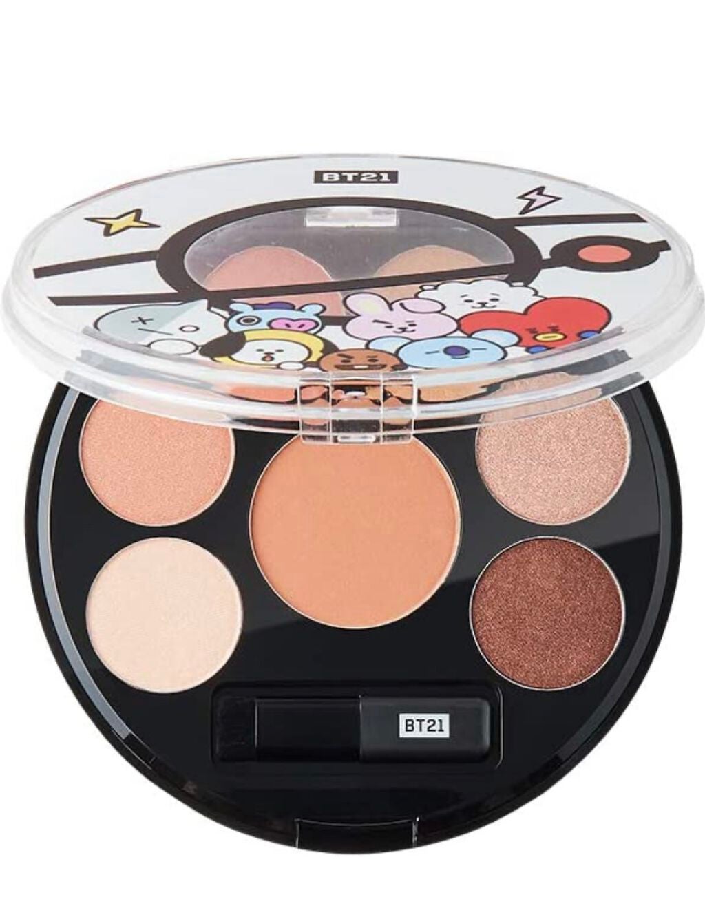 BT21 × VT Cosmetic アイシャドウ パレット/VT/アイシャドウパレットを使ったクチコミ(3枚目)