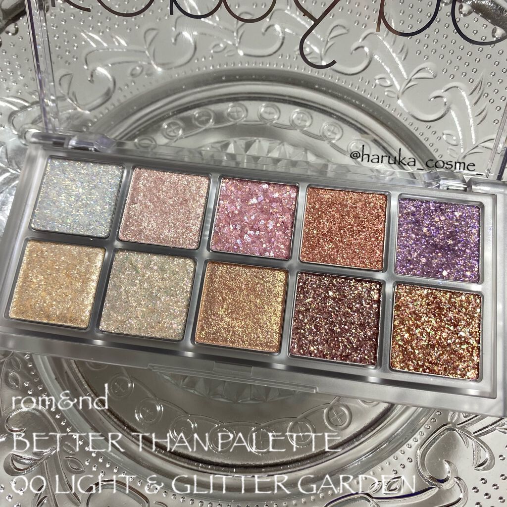 ベターザンパレット/rom&nd/アイシャドウパレットを使ったクチコミ(1枚目)