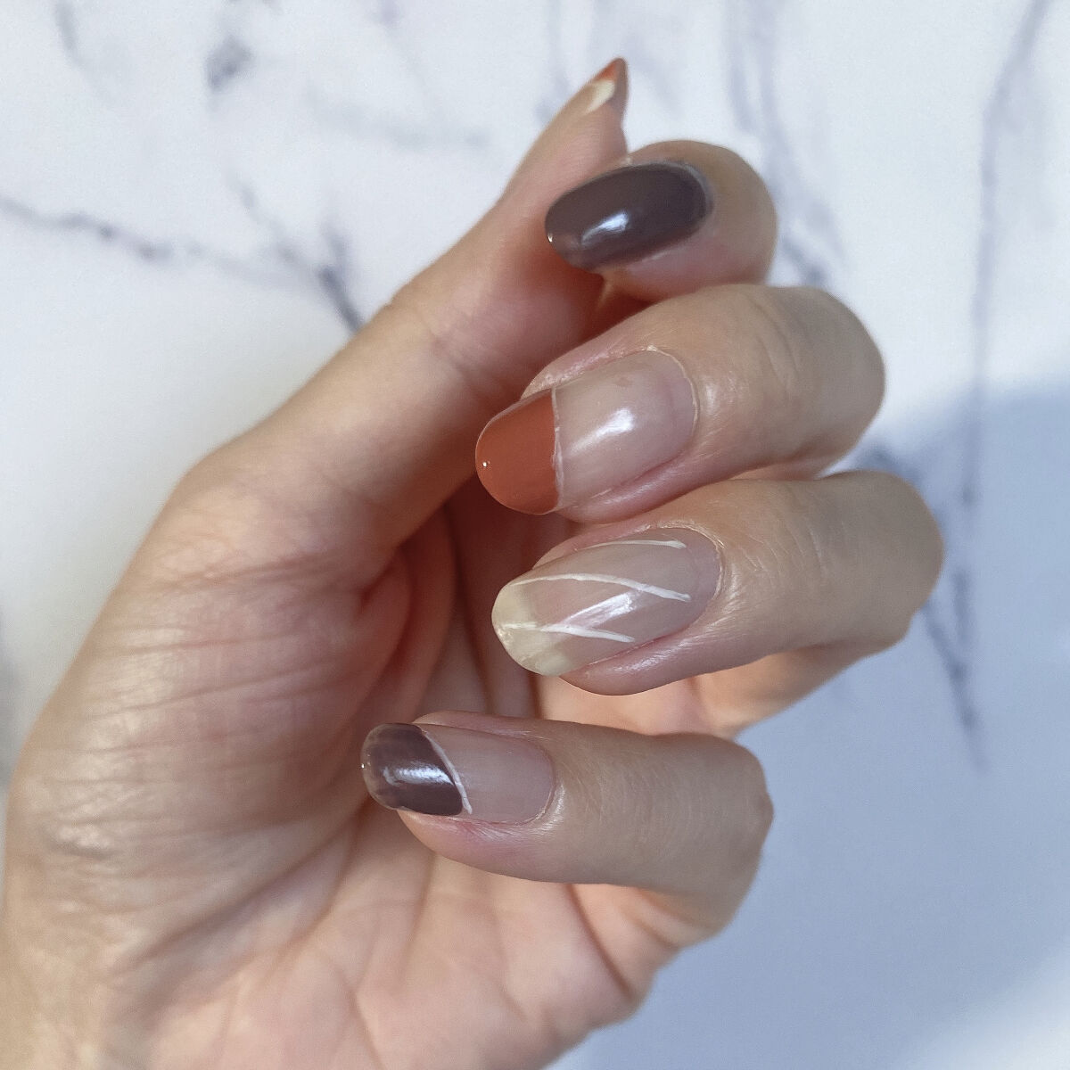 ネイルラッカー 118 autumn nocturne/JILL STUART/マニキュアを使ったクチコミ（2枚目）