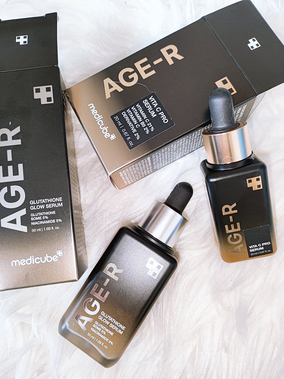 AGE-RビタＣプロアンプル/MEDICUBE/美容液を使ったクチコミ（3枚目）