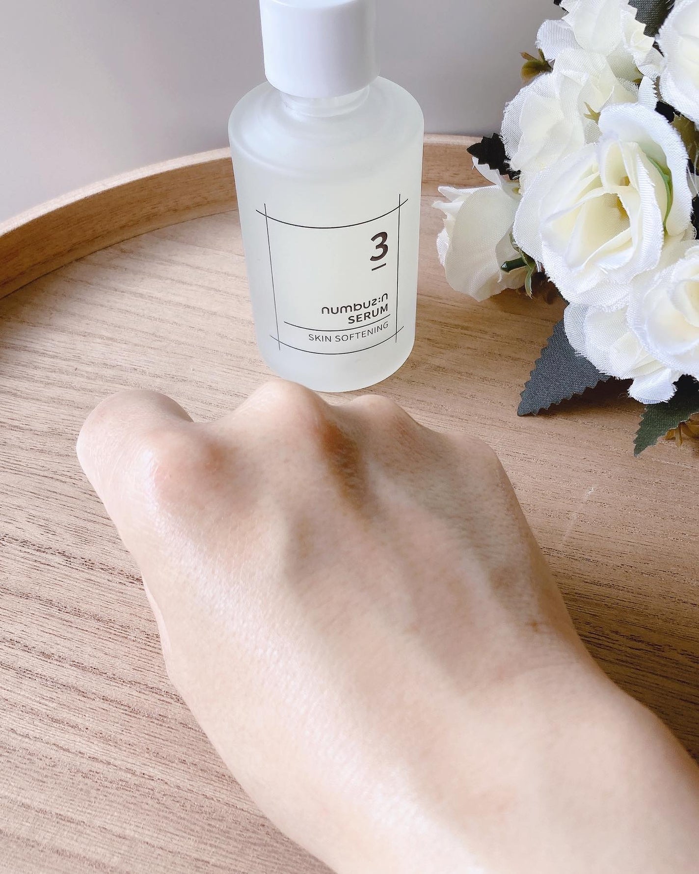 3番 すべすべキメケアセラム/numbuzin/美容液を使ったクチコミ(5枚目)