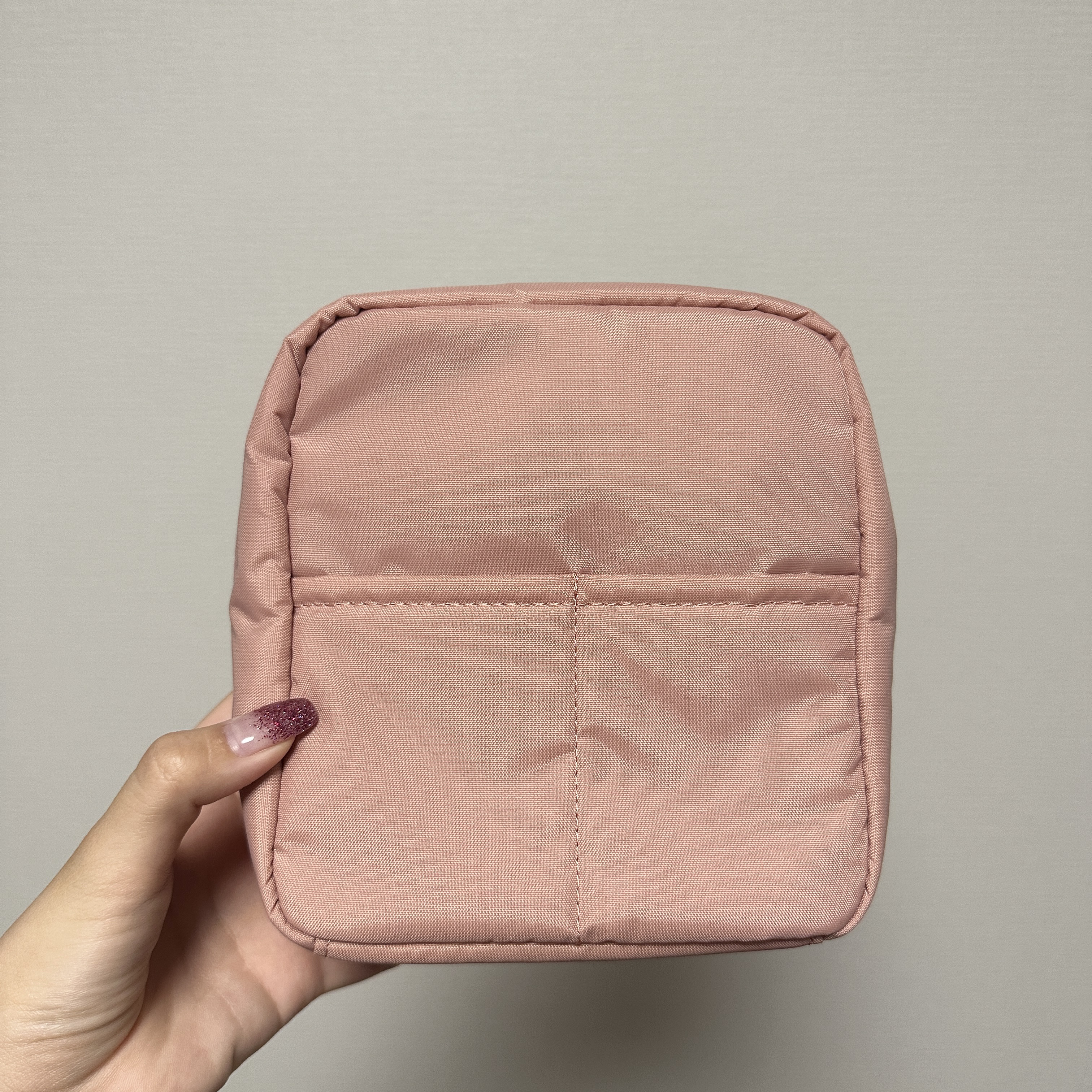 ナイロンメイクポーチ/無印良品/化粧ポーチを使ったクチコミ（3枚目）