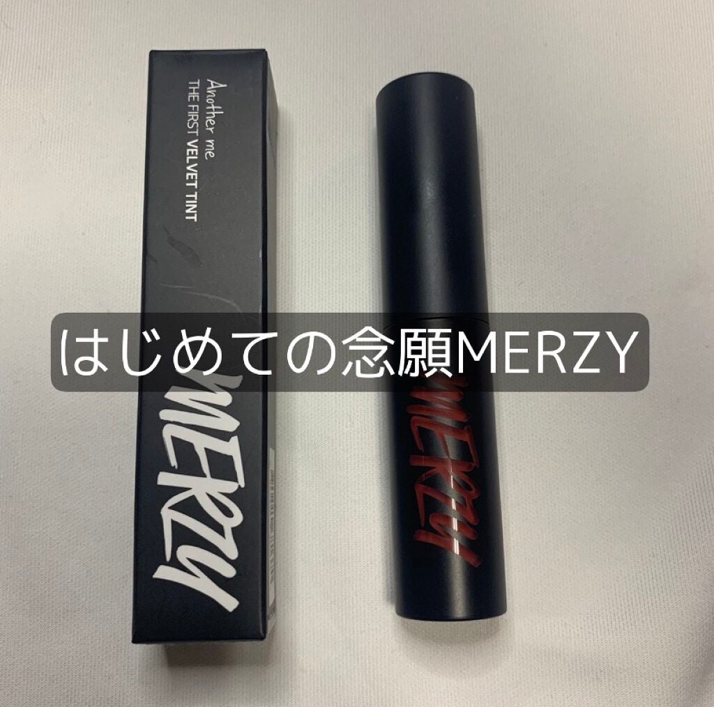 ザ ファースト ベルベット ティント シーズン2/MERZY/リップティントを使ったクチコミ(1枚目)