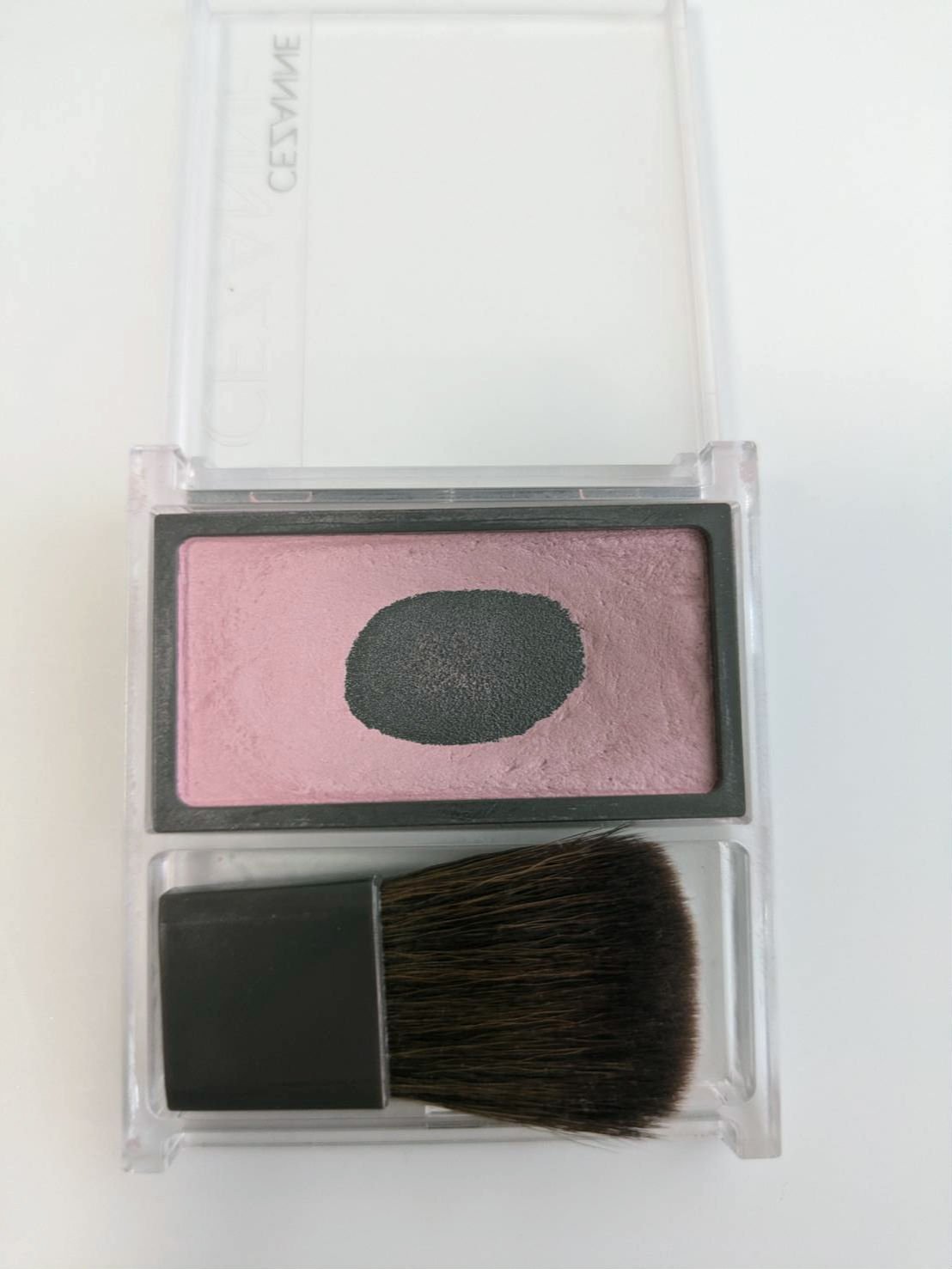 チークブラッシュ/CEZANNE/パウダーチークを使ったクチコミ（2枚目）