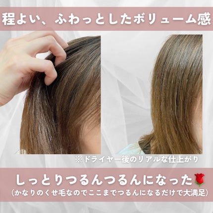 センシティブ シャンプー / トリートメント ダマスクローズ/ミルクバオバブ/市販シャンプーを使ったクチコミ(6枚目)