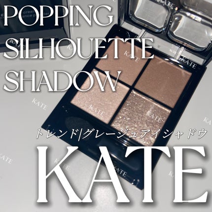 ケイト ポッピングシルエットシャドウ/KATE/アイシャドウパレットを使ったクチコミ(1枚目)