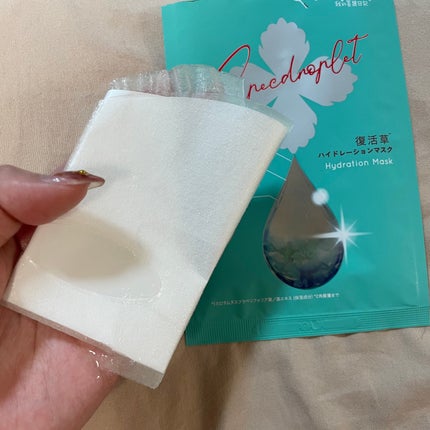 復活草ハイドレーションマスク/我的美麗日記/シートマスク・パックを使ったクチコミ(2枚目)