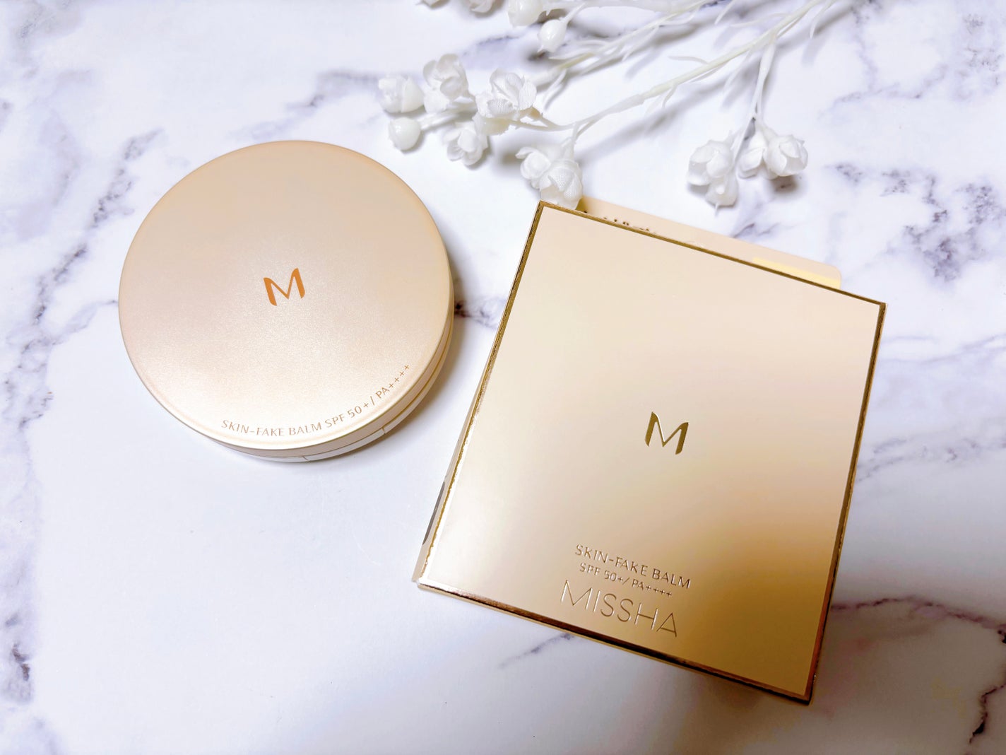 ミシャ M スキンフェイクバーム/MISSHA/クリーム・エマルジョンファンデーションを使ったクチコミ(4枚目)