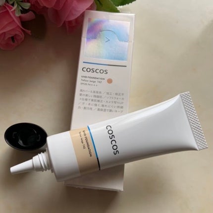 UHDファンデーションホワイト(WH01)/COSCOS/リキッドファンデーションを使ったクチコミ(3枚目)