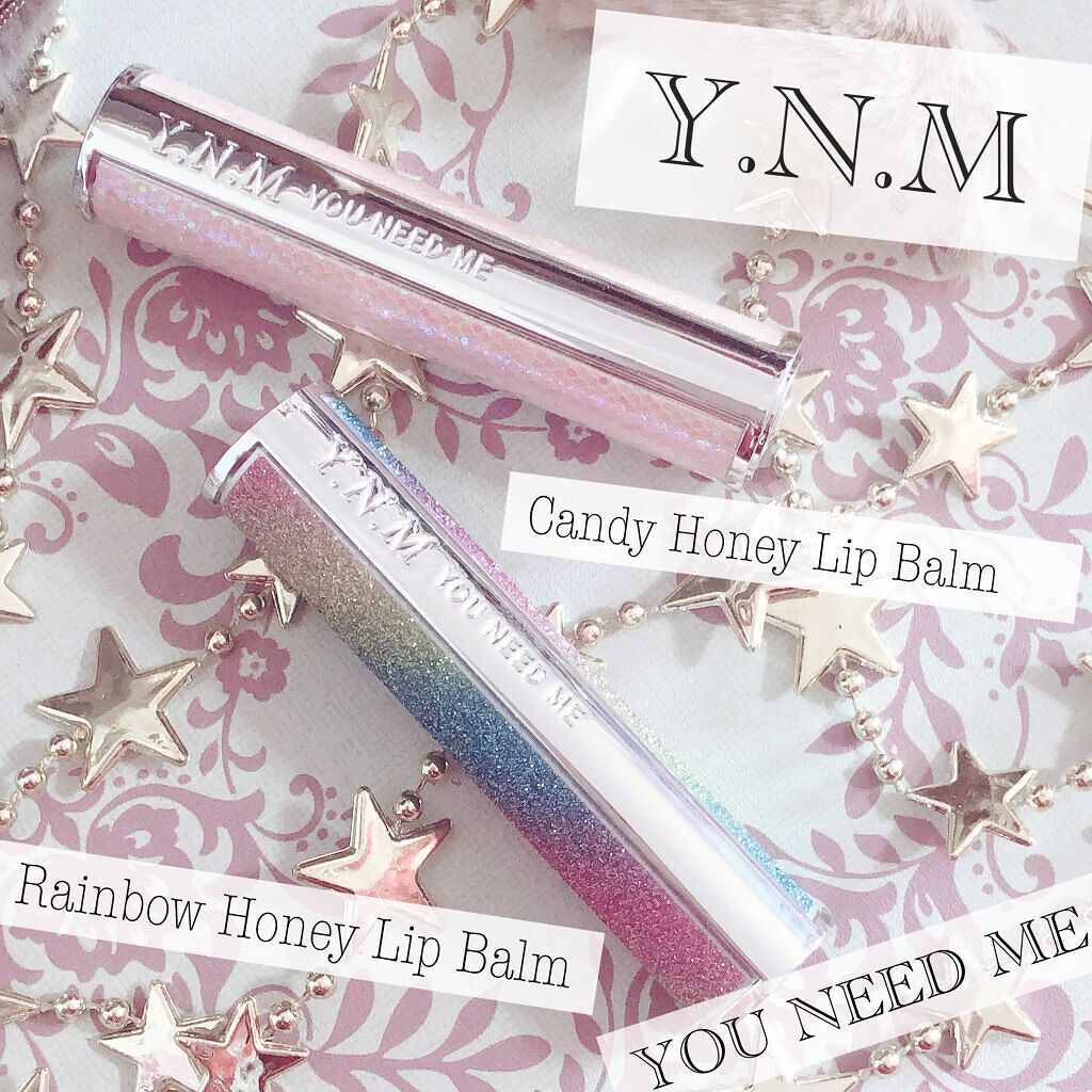YNM  レインボーハニーリップバーム/YNM/リップバームを使ったクチコミ（1枚目）