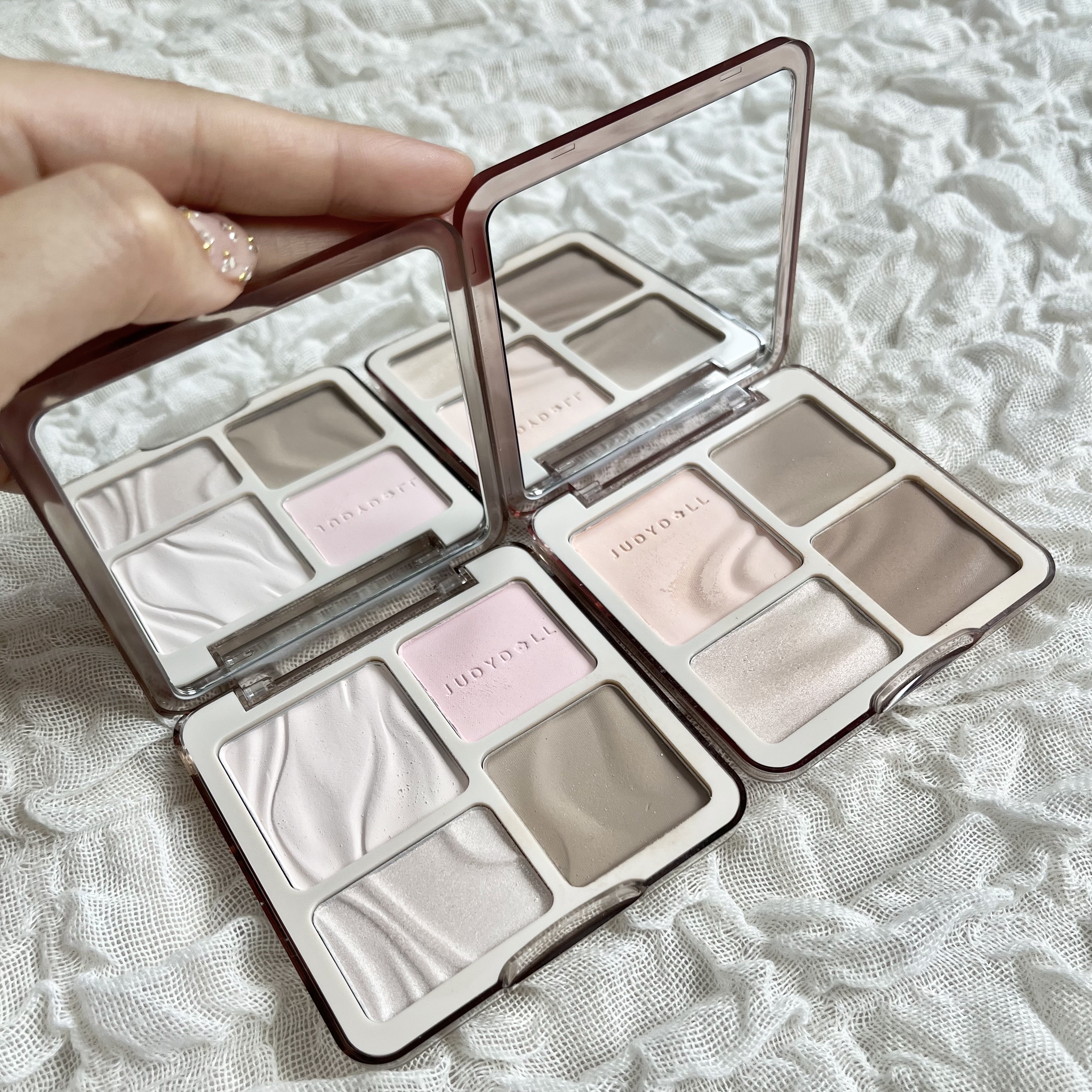 JUDYDOLL メリハリマスターパレット/JUDYDOLL/パウダーハイライトを使ったクチコミ（2枚目）