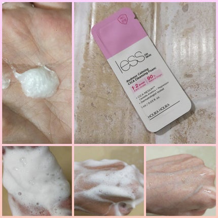 レスオンスキン シカクレンジングフォーム/HOLIKA HOLIKA/洗顔フォームを使ったクチコミ(1枚目)