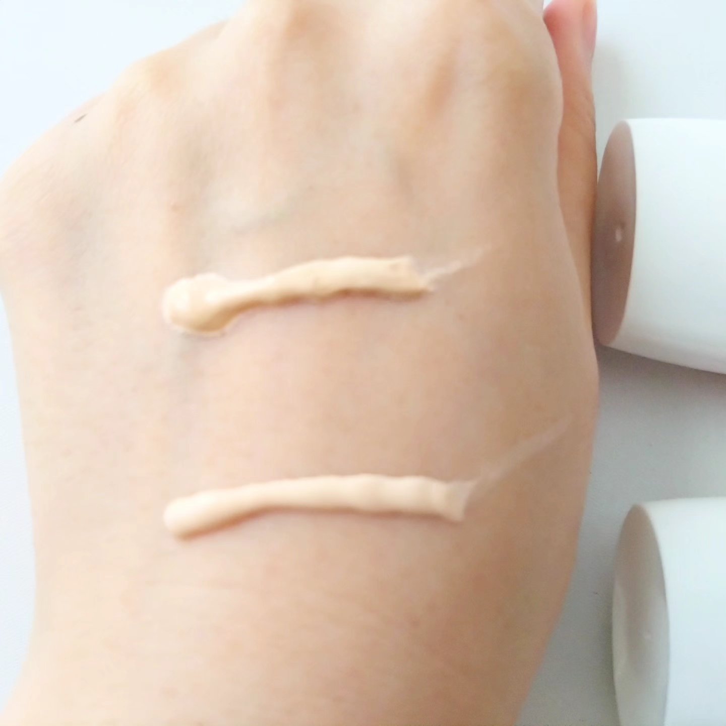 ファンデフリー サンクリーム モイスチャー/manyo/日焼け止めクリームを使ったクチコミ（3枚目）