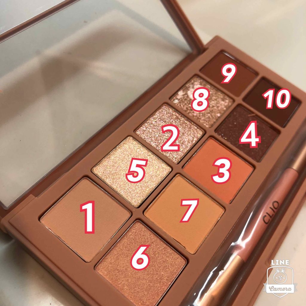 ジェミネイトアイズ/LUNASOL/アイシャドウパレットを使ったクチコミ（2枚目）