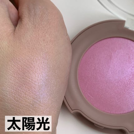 トゥルーディメンショングロウチーク/hince/パウダーチークを使ったクチコミ(5枚目)