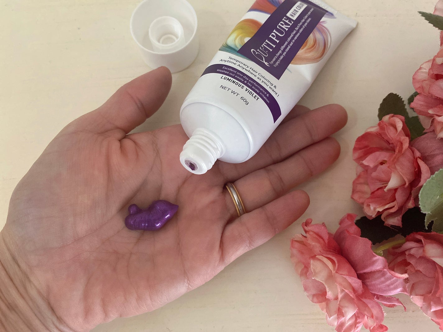 ビューティピュア ワンデーヘアカラー/BU:TI PURE/ヘアカラーを使ったクチコミ(3枚目)