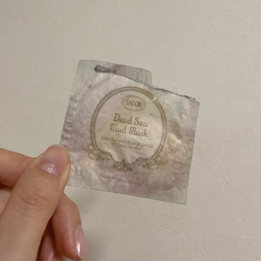 SABON デッドシーマスクのクチコミ「SABONのデッドシーマスク。サンプル使用。 #提供 

SABONの製品は好きなアイテムが多.....」（1枚目）