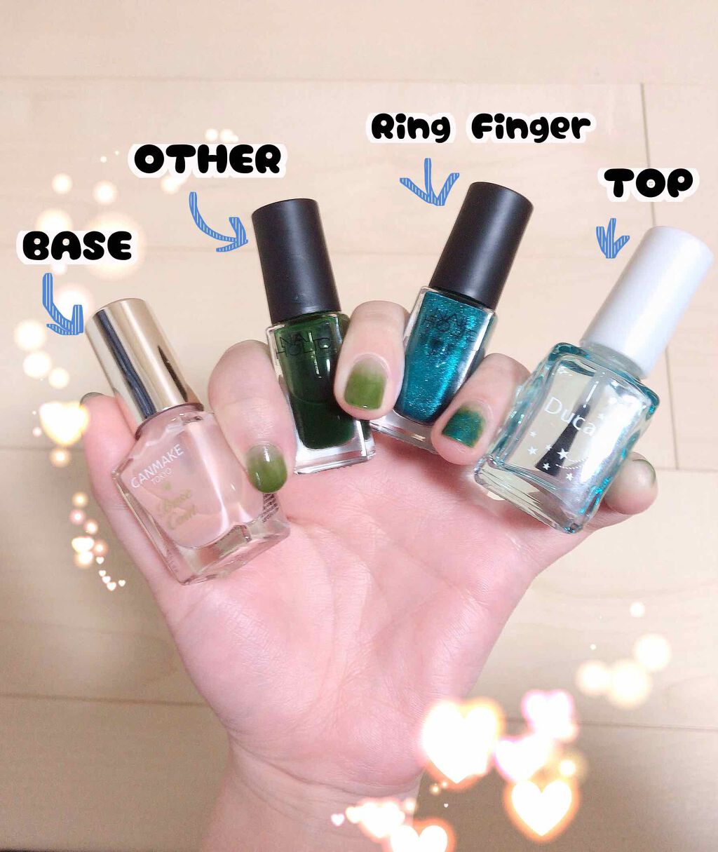 カラフルネイルズ/キャンメイク/マニキュアを使ったクチコミ(2枚目)