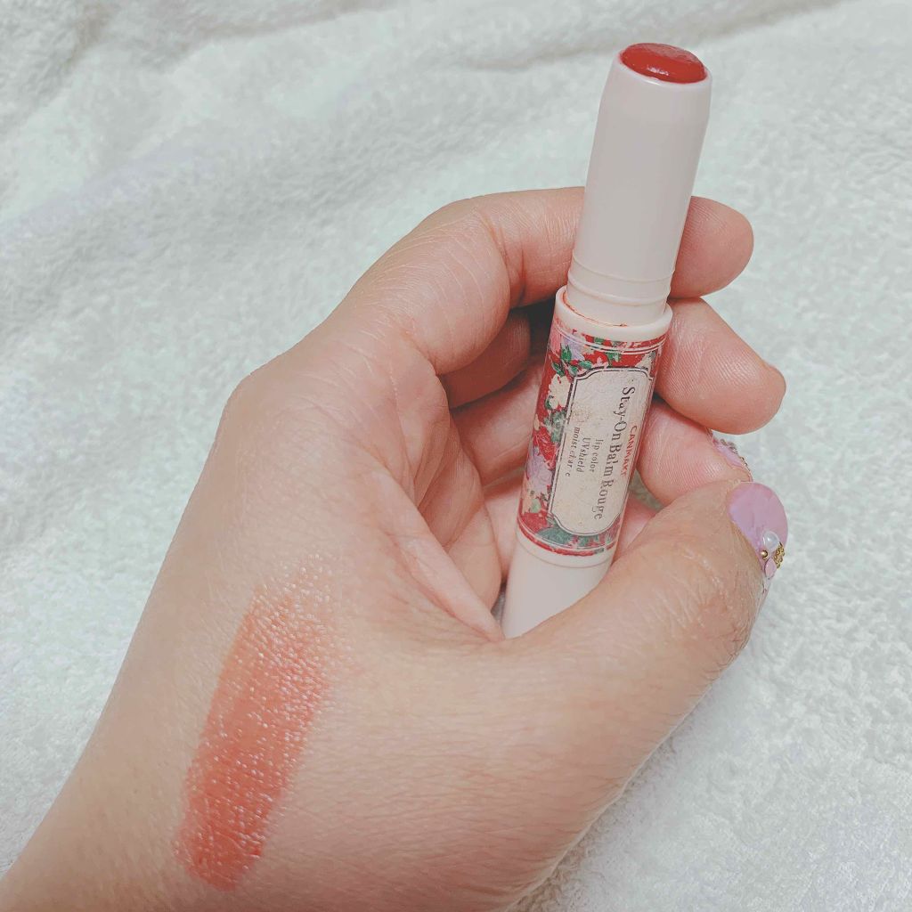 ステイオンバームルージュ/キャンメイク/口紅を使ったクチコミ(2枚目)