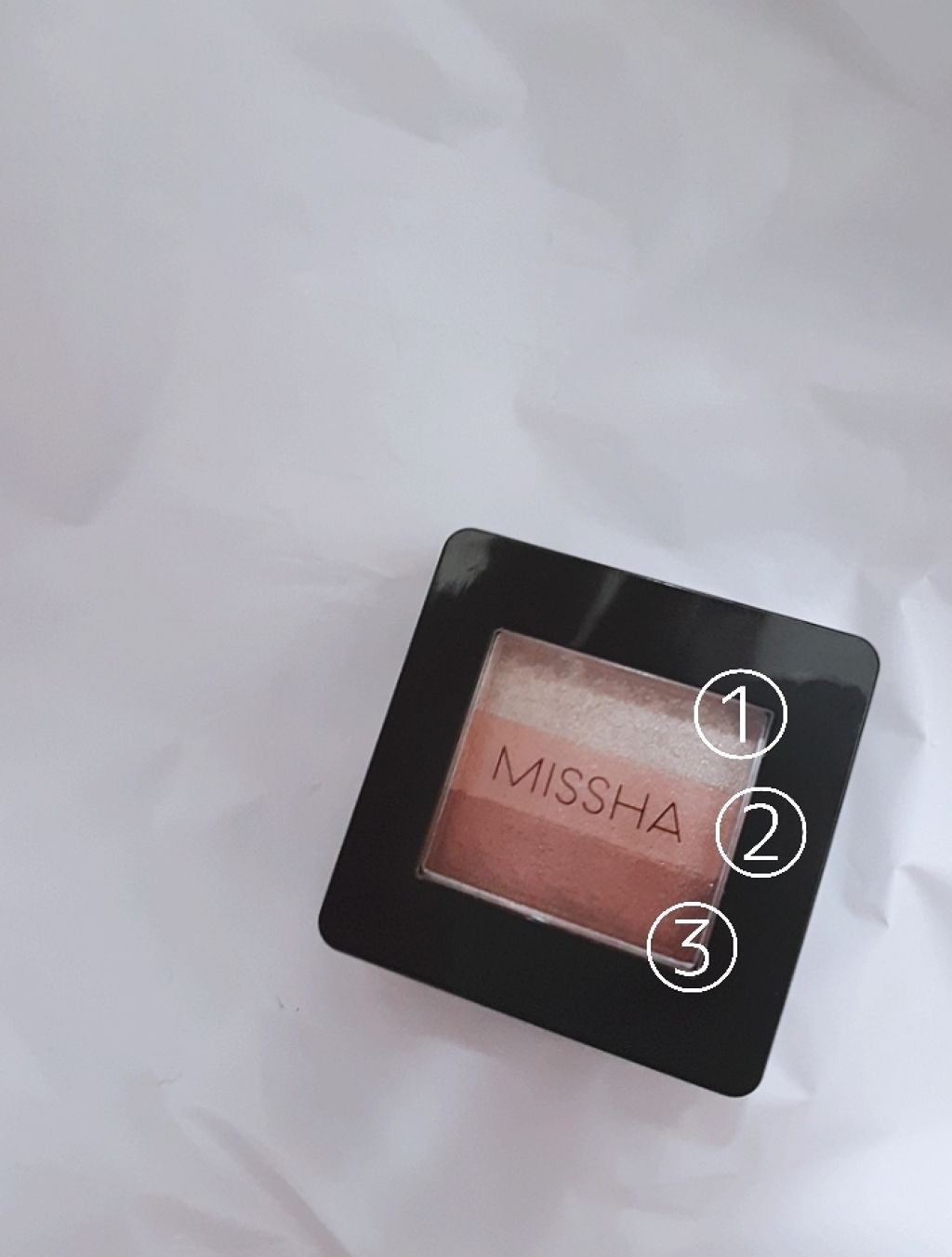 トリプルシャドウ/MISSHA/アイシャドウパレットを使ったクチコミ（2枚目）