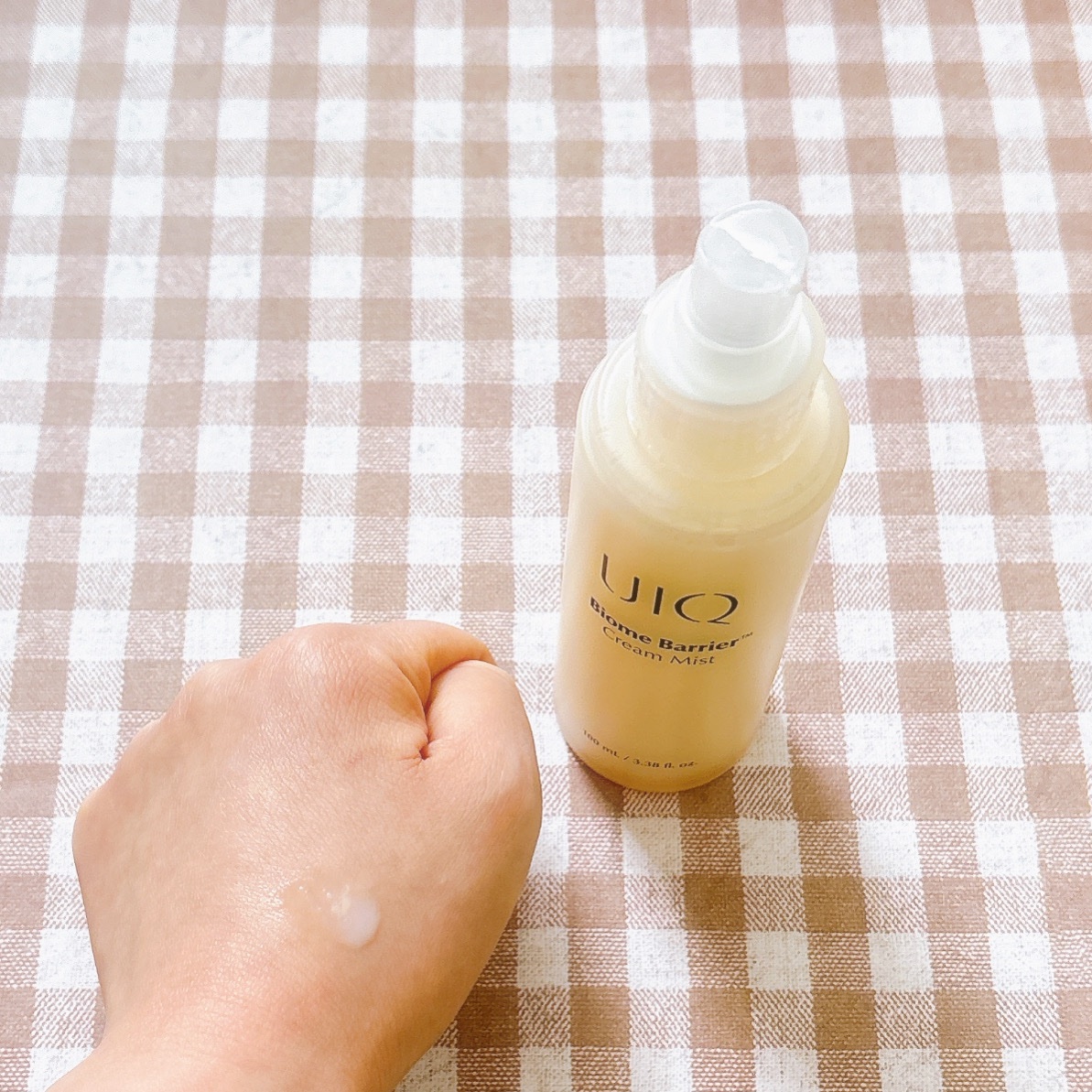 バイオームバリア クリームミスト/UIQ/ミスト状化粧水を使ったクチコミ（2枚目）