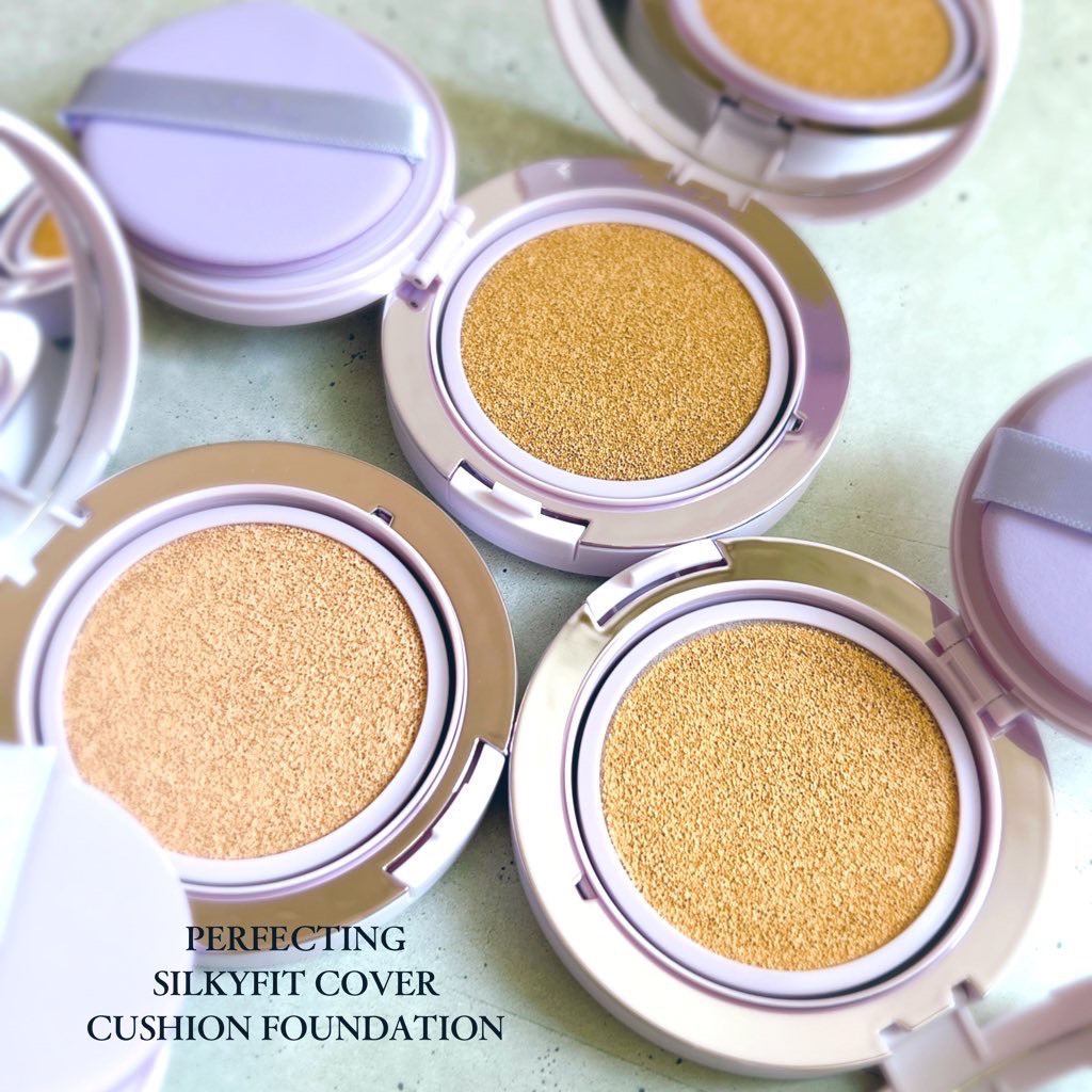 パーフェクティング シルキーフィット カバー クッション ファンデーション/VDL/クッションファンデーションを使ったクチコミ（2枚目）