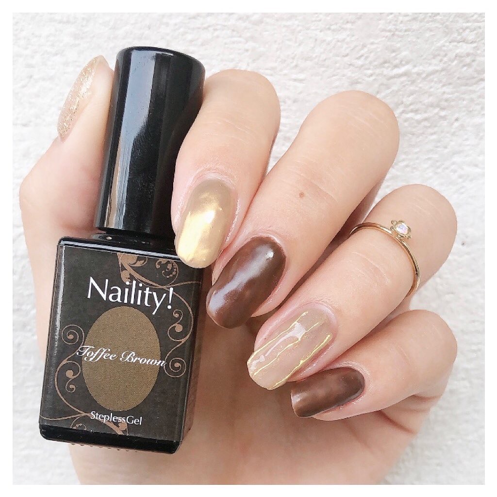 Naility！ ステップレスジェル/Naility!/ジェルネイルを使ったクチコミ（3枚目）