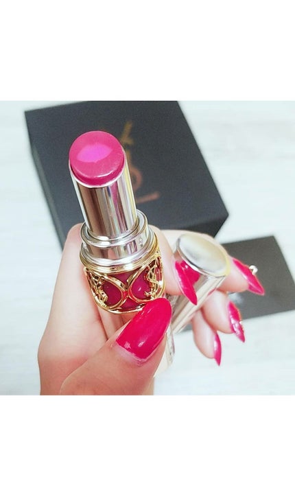 ヴォリュプテ ティントインバーム/YVES SAINT LAURENT BEAUTE/口紅を使ったクチコミ(1枚目)