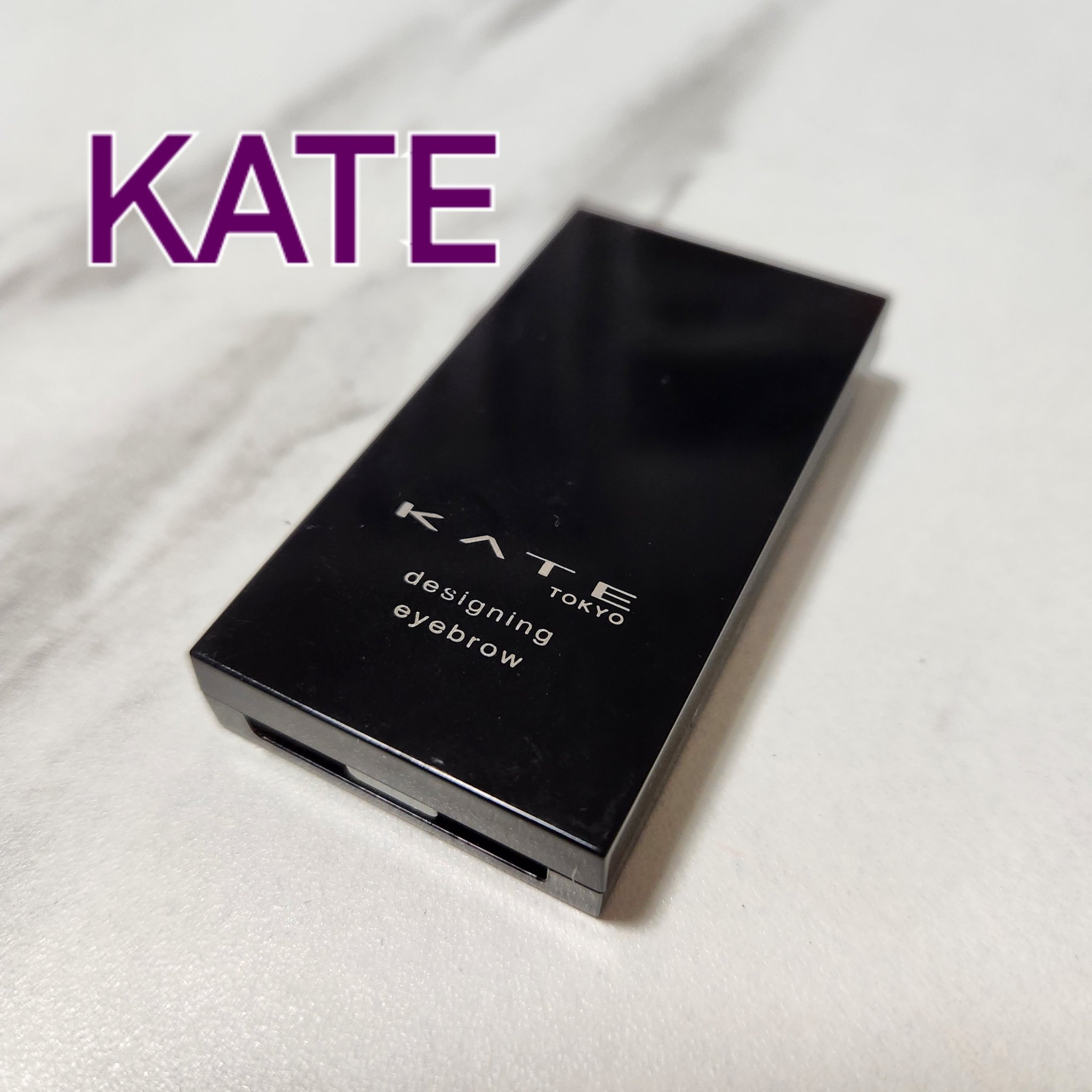 ケイト デザイニングアイブロウ3D EX-9 パープルブラウン(本体)/KATE/パウダーアイブロウを使ったクチコミ（1枚目）