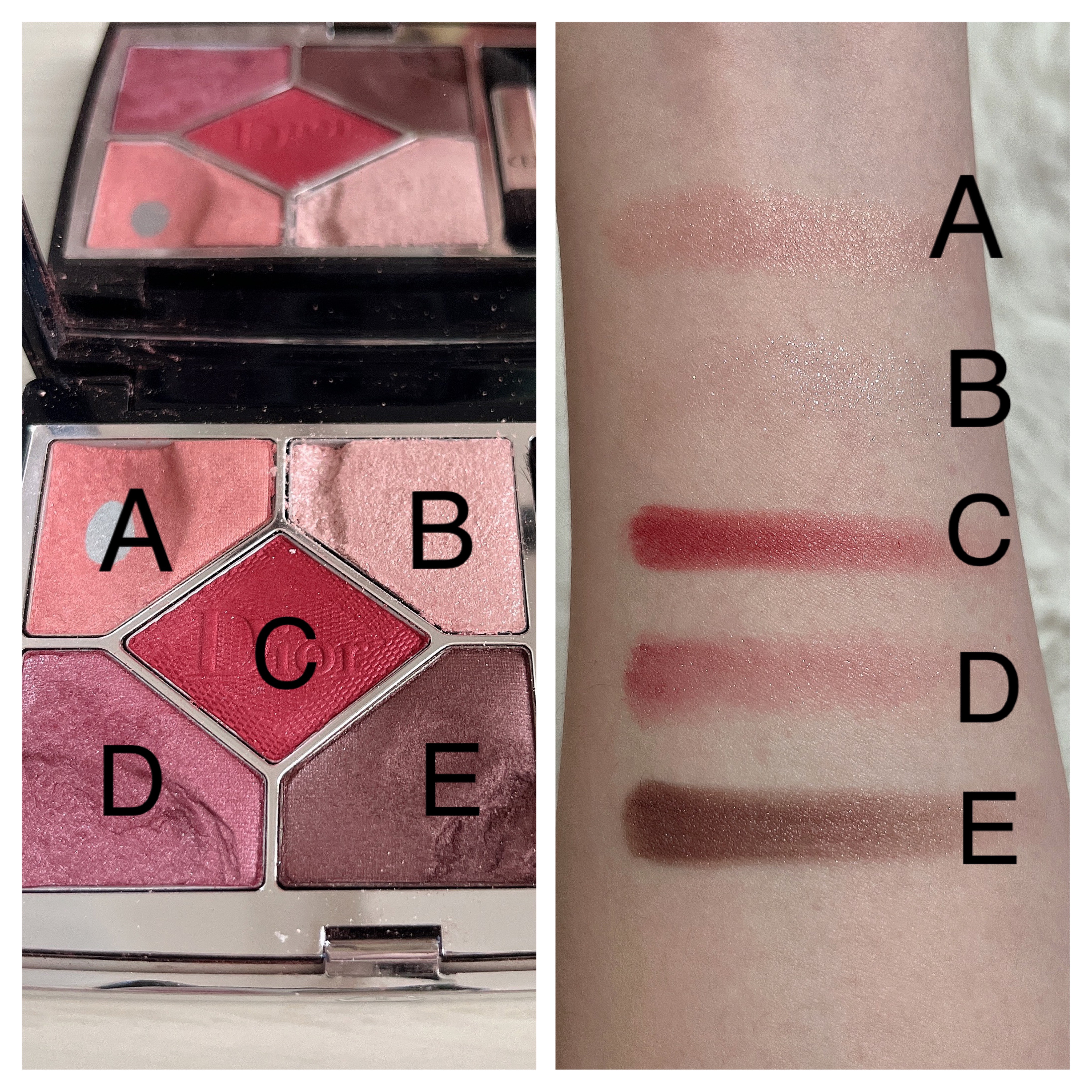 ディオールショウ サンク クルール 879 ルージュ トラファルガー/Dior/アイシャドウを使ったクチコミ（3枚目）