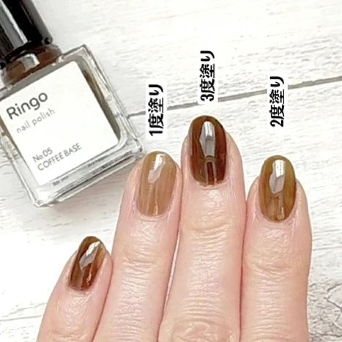 Ringo nailpolish /Ringo/マニキュアを使ったクチコミ(5枚目)