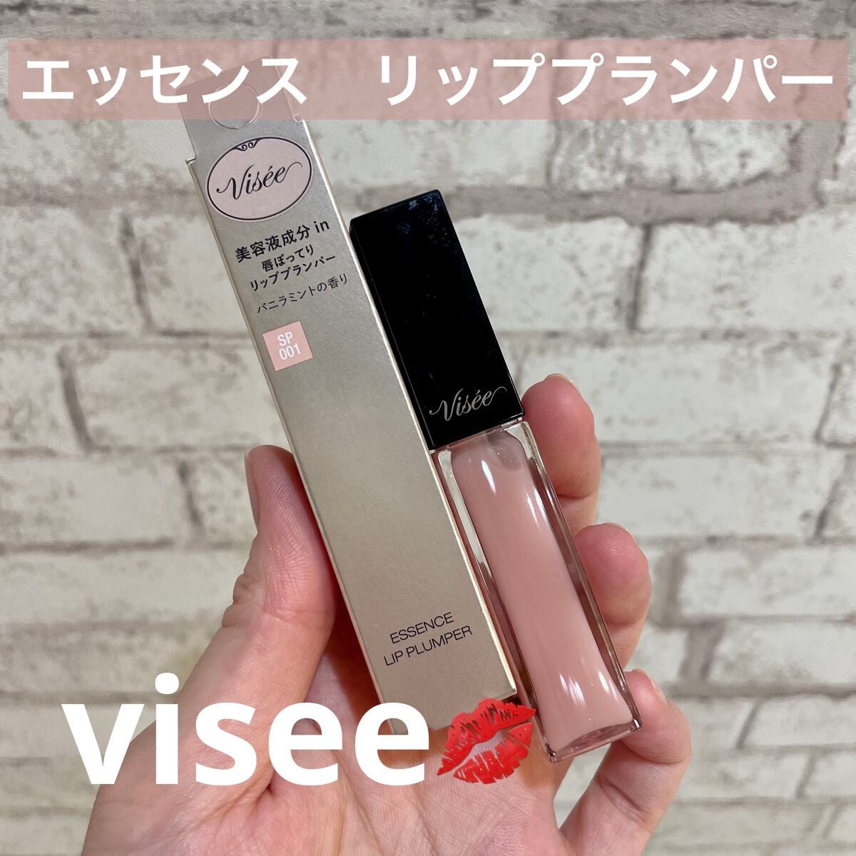 エッセンス リッププランパー/Visée/リッププランパーを使ったクチコミ(1枚目)
