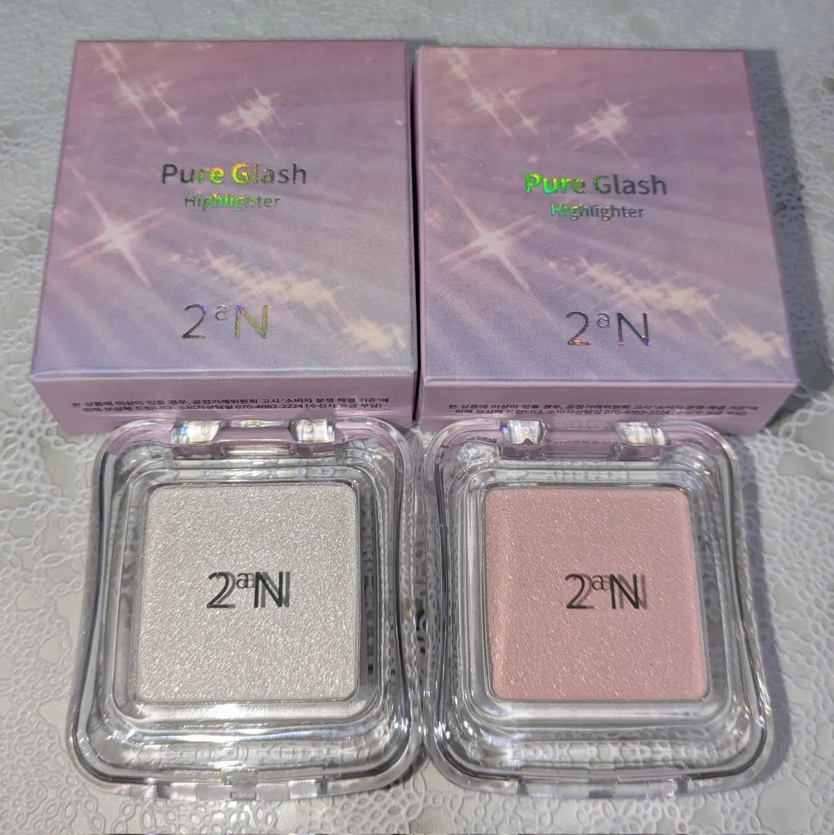 ピュアグラッシュ ハイライター/2aN/パウダーハイライトを使ったクチコミ(1枚目)