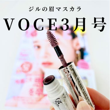 講談社 VOCE 2024年3月号増刊号 眉マスカラ付録版 のクチコミ「VOCE 3月号付録、ジルスチュアートの眉マスカラ。
くすみラベンダーでふんわり垢抜け眉になる.....」（1枚目）