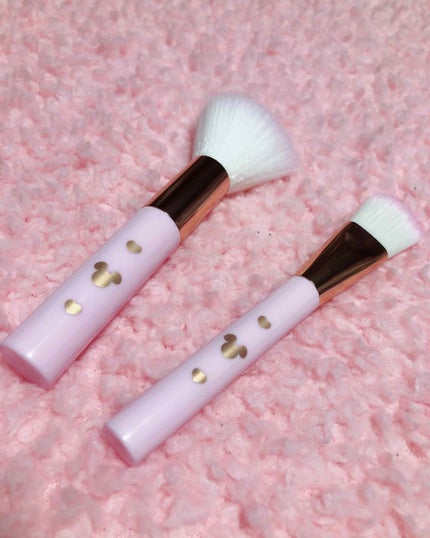 ごくふわっ ミッキーブラシ/DAISO/メイクブラシを使ったクチコミ(1枚目)