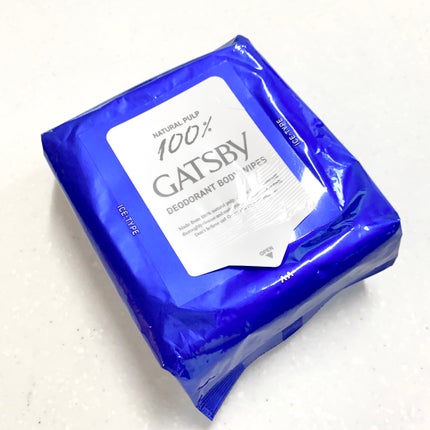 アイスデオドラントボディーペーパー アイスシトラス/ギャツビー/ボディシートを使ったクチコミ(1枚目)