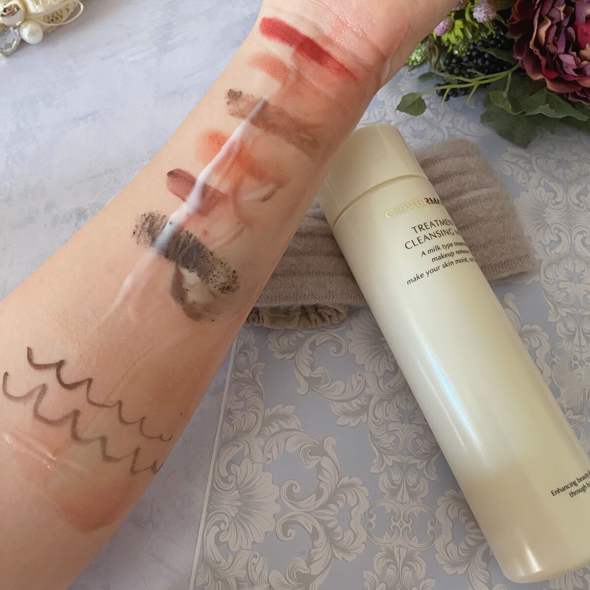 トリートメント クレンジング ミルク/COVERMARK/ミルククレンジングを使ったクチコミ(4枚目)