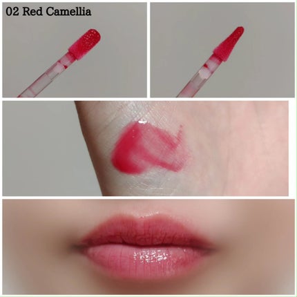 ナチュラルブルームリップオイルセラム 3色セット/PINATE/リップグロスを使ったクチコミ(4枚目)